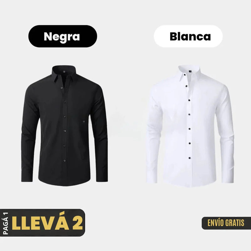 ¡PAGÁ 1 Y LLEVÁ 2! CAMISA ULTRA TECH™ DE ALGODÓN TECNOLÓGICO – EDICIÓN LIMITADA