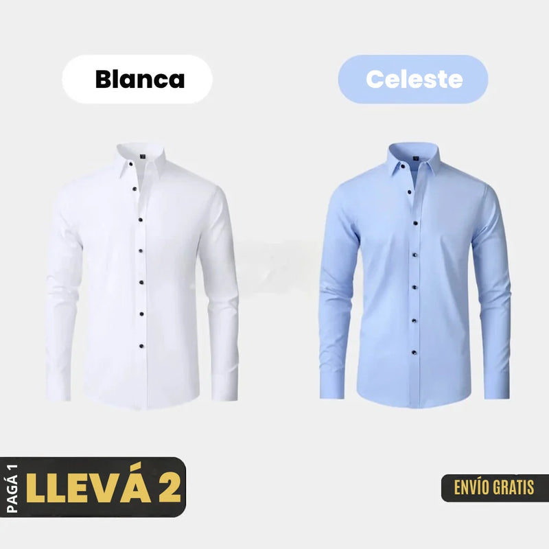 ¡PAGÁ 1 Y LLEVÁ 2! CAMISA ULTRA TECH™ DE ALGODÓN TECNOLÓGICO – EDICIÓN LIMITADA