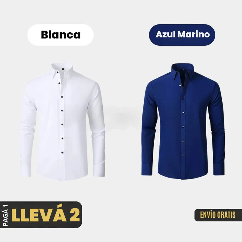 ¡PAGÁ 1 Y LLEVÁ 2! CAMISA ULTRA TECH™ DE ALGODÓN TECNOLÓGICO – EDICIÓN LIMITADA