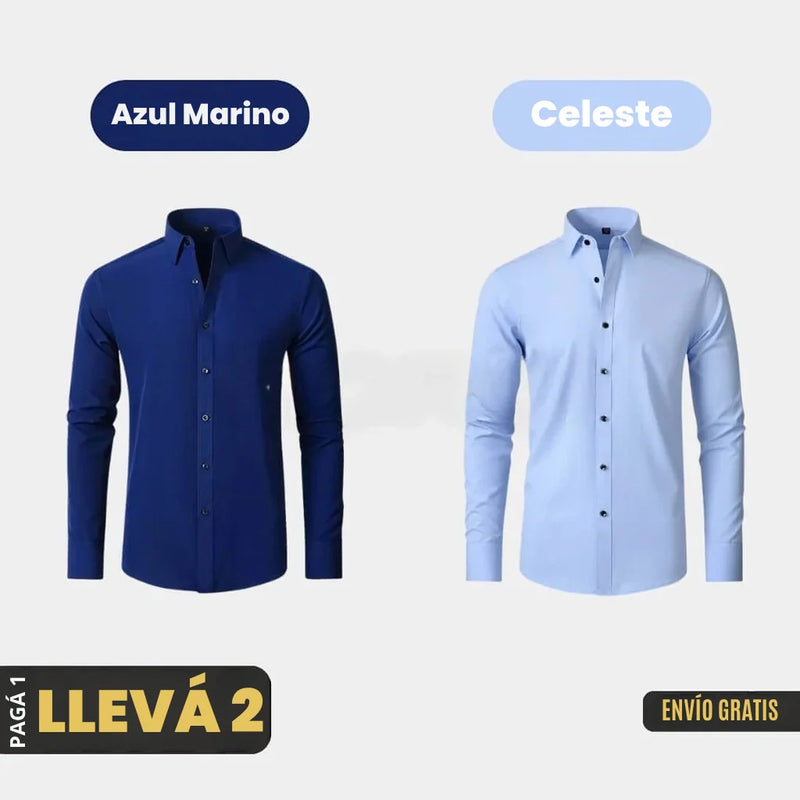 ¡PAGÁ 1 Y LLEVÁ 2! CAMISA ULTRA TECH™ DE ALGODÓN TECNOLÓGICO – EDICIÓN LIMITADA