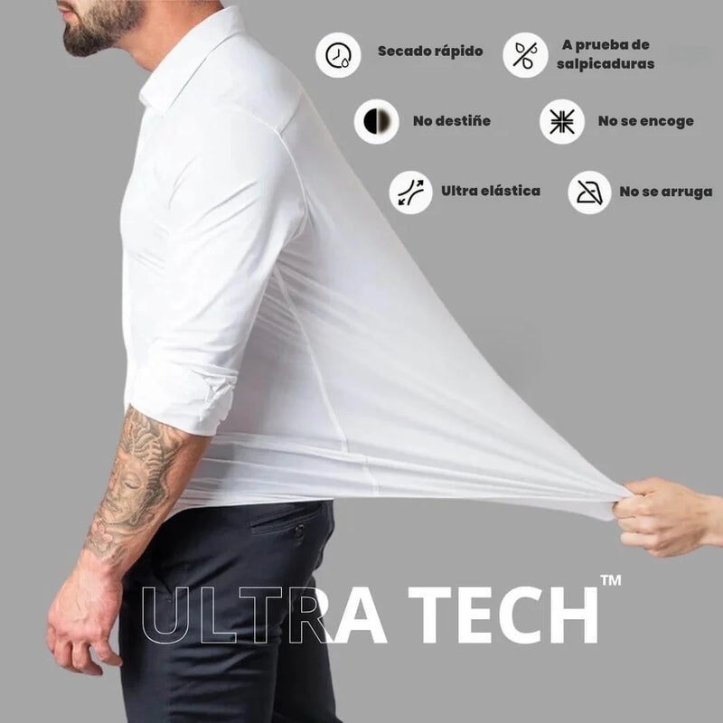 ¡PAGÁ 1 Y LLEVÁ 2! CAMISA ULTRA TECH™ DE ALGODÓN TECNOLÓGICO – EDICIÓN LIMITADA