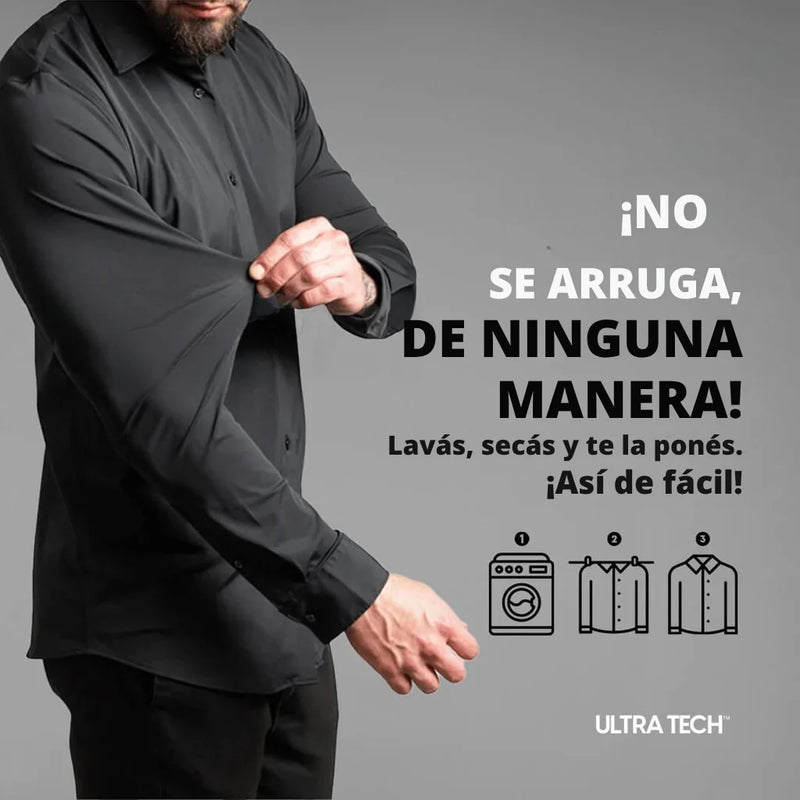 ¡PAGÁ 1 Y LLEVÁ 2! CAMISA ULTRA TECH™ DE ALGODÓN TECNOLÓGICO – EDICIÓN LIMITADA